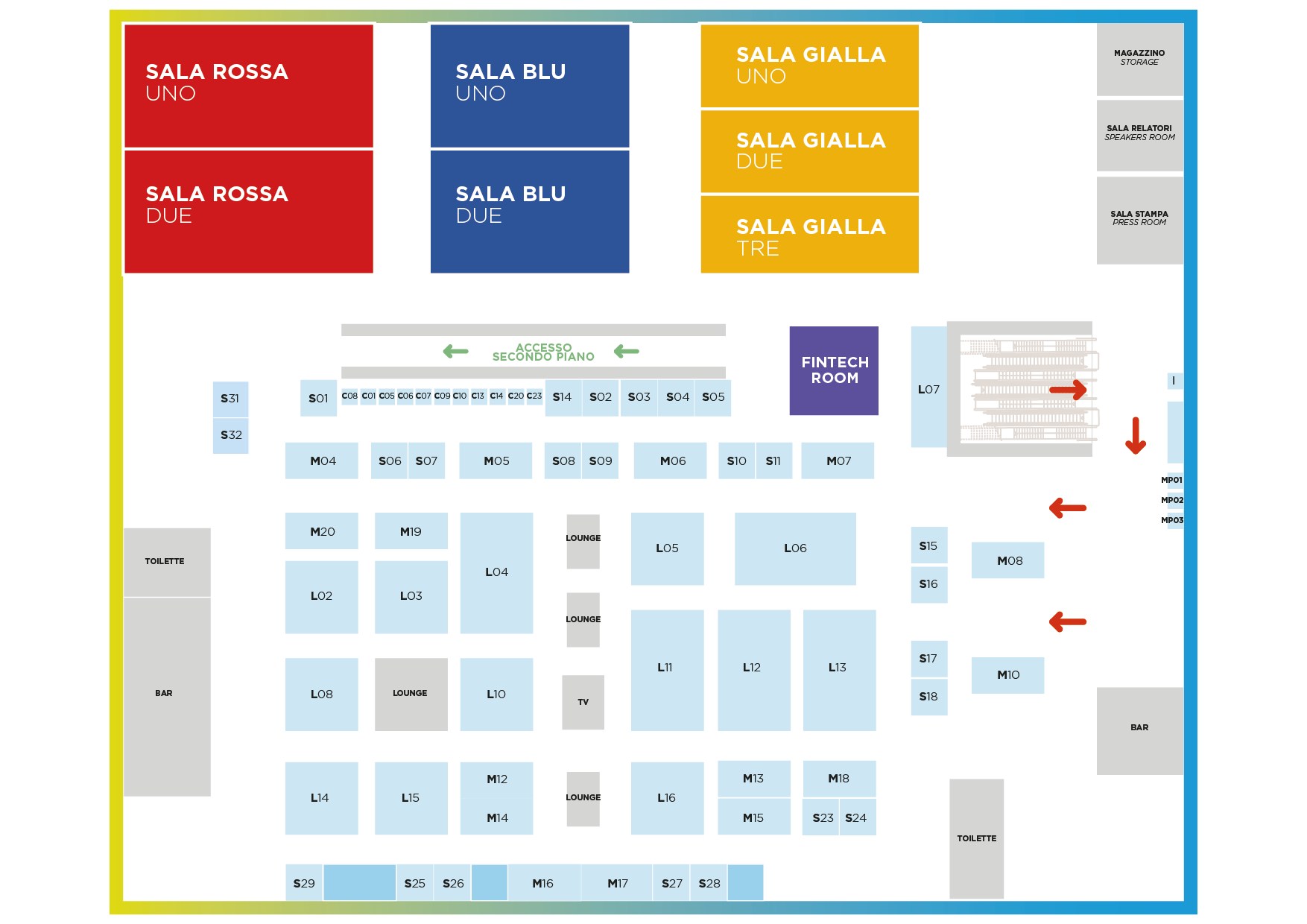 Mappa 2018 - Il Salone dei Pagamenti